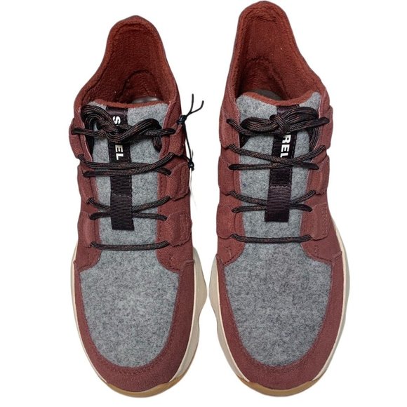 Sorel Kinetic Impact Caribou WP Women's Casual Shoes, Spice/Blackened Brown 8 - Picture 3 of 8